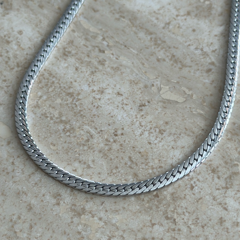 Silver Tone 16 Rolex Chain New Wont Tarnish Silver Tone 16 Rolex Chain New Wont Tarnish